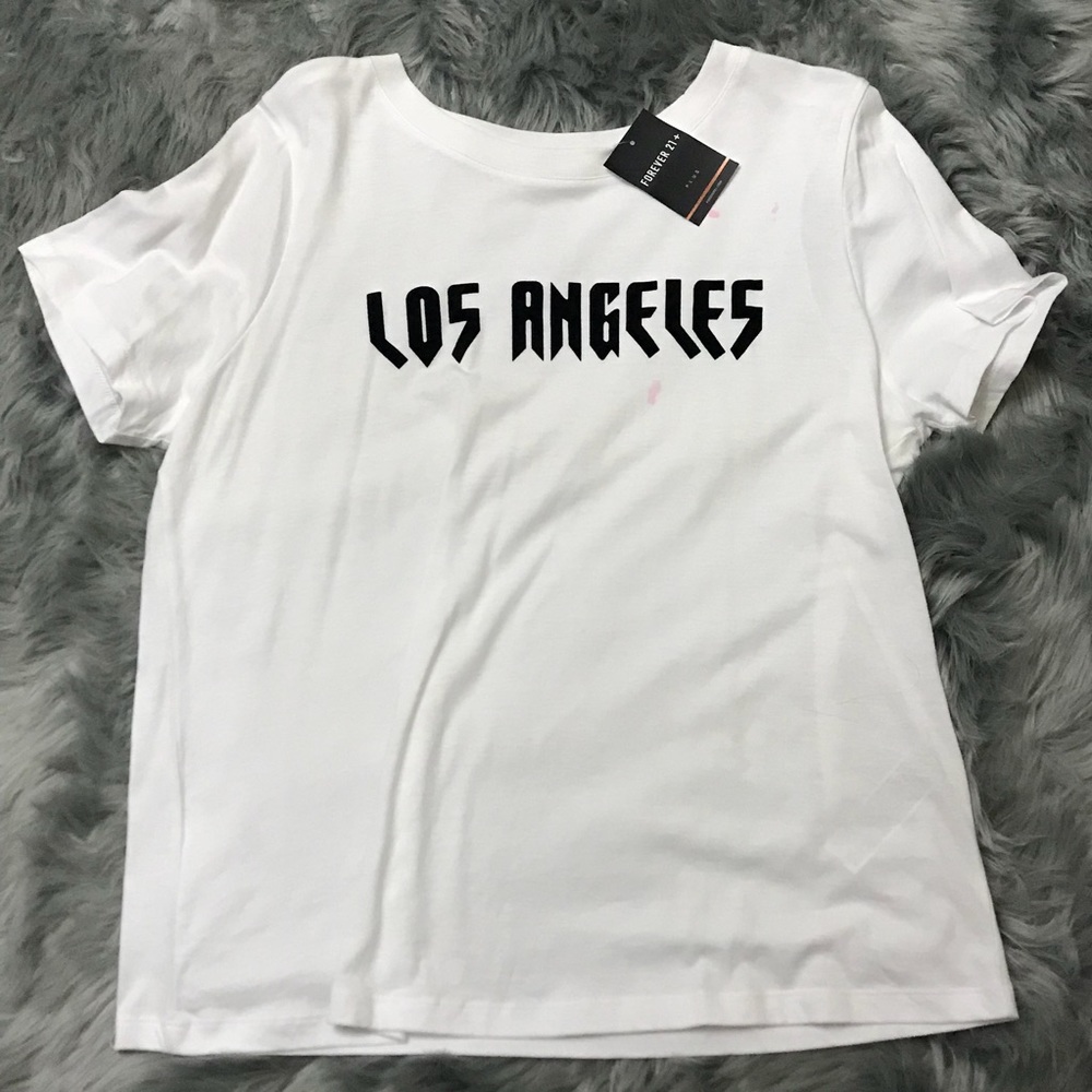 NWT FOREVER 21 LOS ANGELES GRAPHIC TEE